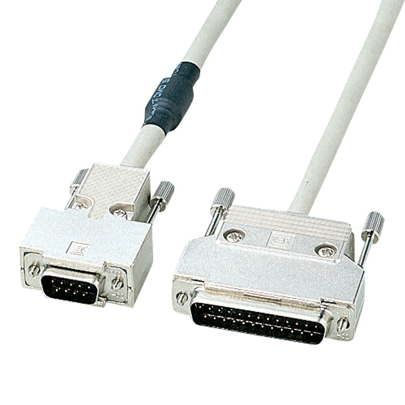 サンワサプライ　RS-232Cケーブル（モデム・TA・周辺機器・2m）　KRS-3102N