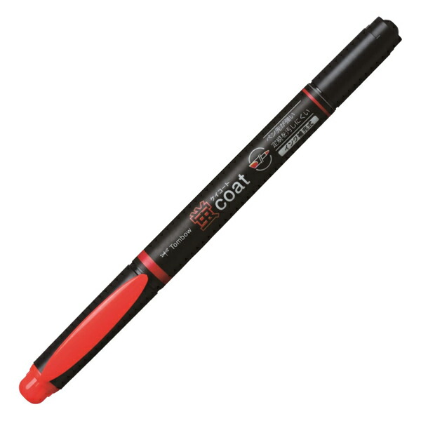【まとめ買い】トンボ鉛筆　蛍光マーカー 蛍コート　あかいろ　50本/100本　WA-TC94 5,680円
