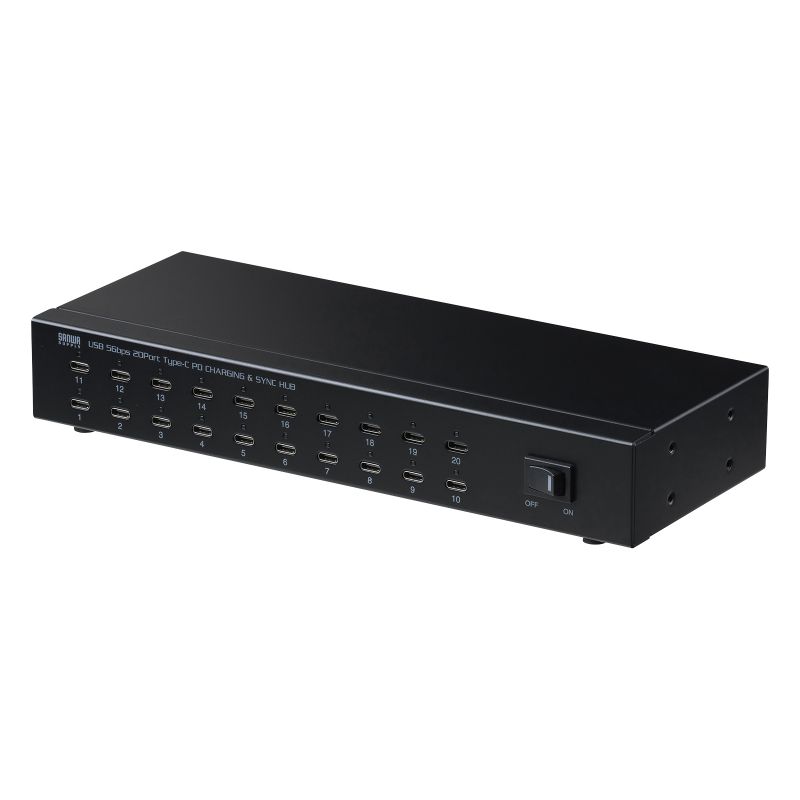 サンワサプライ USB 5Gbps Type-C 20ポートハブ USB-5TCPS20 101,900円