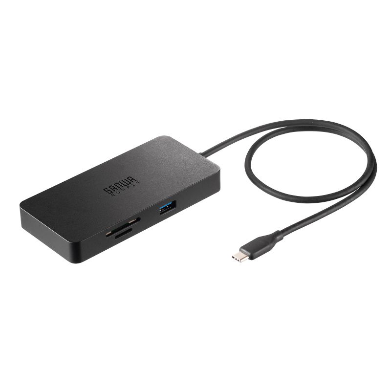 サンワサプライ USB Type-C ドッキングステーション USB-DKM5BKN|事務蔵