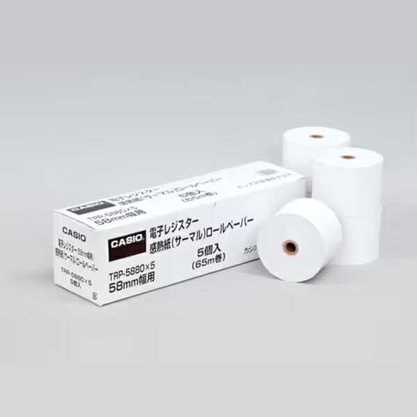 楽天市場】感熱ロールペーパー 58mm サーマルロール紙 58mm×80mm 感熱