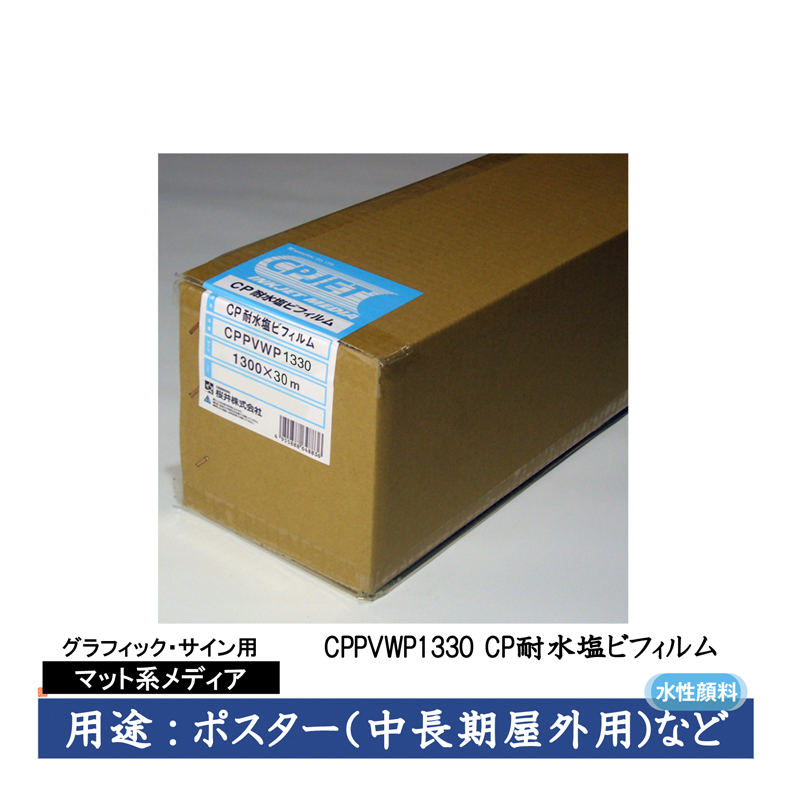 桜井 スーパー合成紙1065mm×30m 2インチコア SYPM1065 1本【代引不可】-