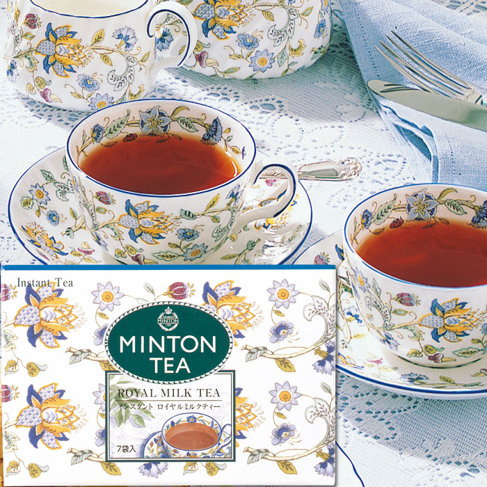 ミントン インスタントティーロイヤルミルクティー　10g&times;7P　［伝統を受け継いだ本格的な英国紅茶 MINTON TEA］