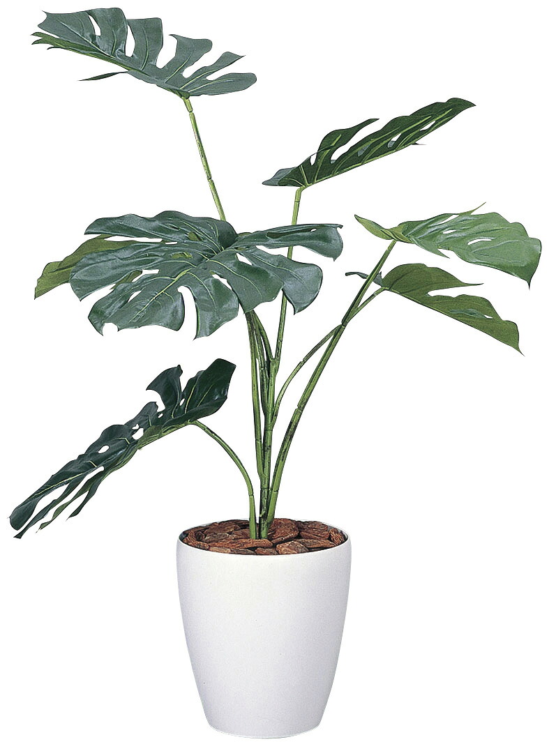 モンステラ90cm 光触媒 人工観葉植物 造花 業務用 施設 オフィス 店舗 装飾 フェイク グリーン リアル 飾りフロアタイプ グリーンシリーズ ナチュラル感 リラックス 癒し 消臭 抗菌 防汚 アートグリーン
