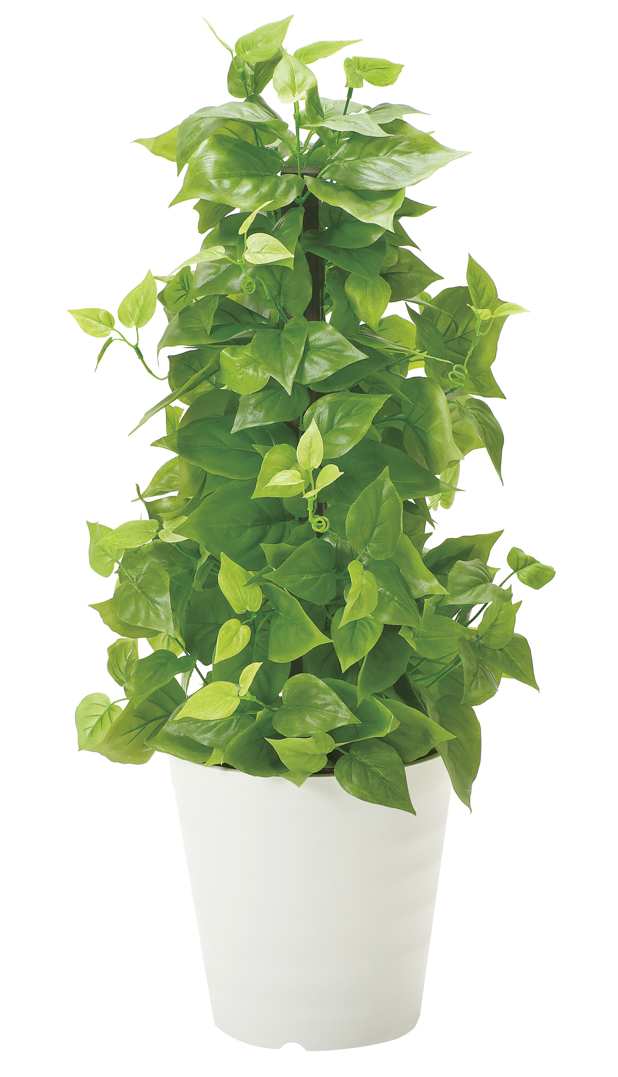 人工観葉植物 ポールライムポトス 82cm フェイクグリーン 光触媒 消臭 抗菌 防汚 室内装飾 オフィス 店舗 業務用 インテリアグリーン おしゃれ リアル 観葉植物 テーブルタイプ 小型 人気 グリーンシリーズ ナチュラル感 リラックス 癒し アートグリーン|プラスワンインテリア