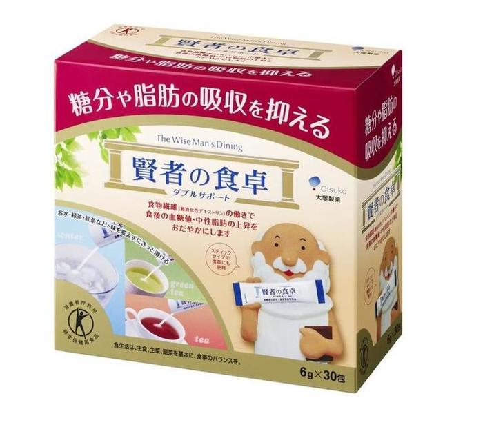 大塚製薬 明哲のちゃぶ台ダブル受け支える【容れもの売りわたす】（６ｇ×３０包）×１０個書き割り【約１００日分】【特保】