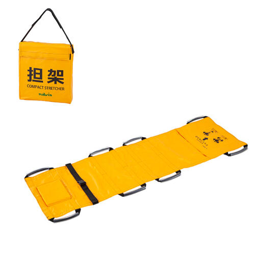 片肌脱ぐ担架（ターポリン製） ES-N 幅×長さ（粍）：600×2000  耐荷重：100kg 嘱する品：納める袋