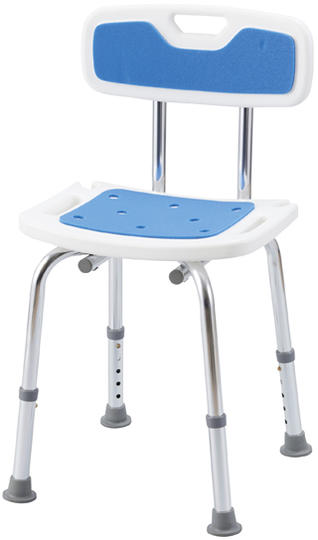 【代引き不可】シャワーベンチ　背付き 【介護用品】【入浴関連】【シャワー椅子】【在宅介護】【施設】【イス】