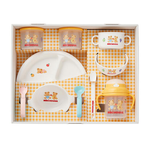 新品BOX付 ミキハウス テーブルウェア MIKIHOUSE ミキハウス ﾃｰﾌﾞﾙｳｪｱｾｯﾄ 11000円 | 大進オンラインショップ