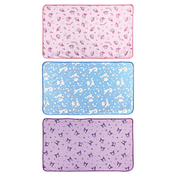 楽天市場 サンリオキャラクターズ 接触冷感ブランケット ひんやり ひざ掛け 接触冷感 Uvカット マイメロディ シナモロール クロミ キャラクター グッズ 森本産業株式会社 楽天市場店