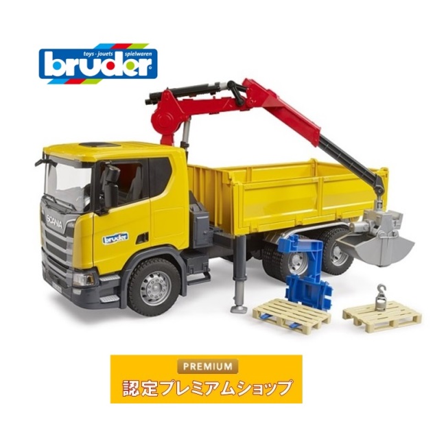 楽天市場】Bruder（ブルーダー） SCANIA LH クレーン BR03571 工事車両