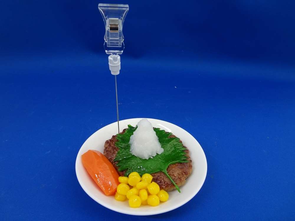 ハンバーグ　野菜付きセット　サンプル品 楽天市場】【 食品サンプルハンバーグ 】 日本製 小物 食品