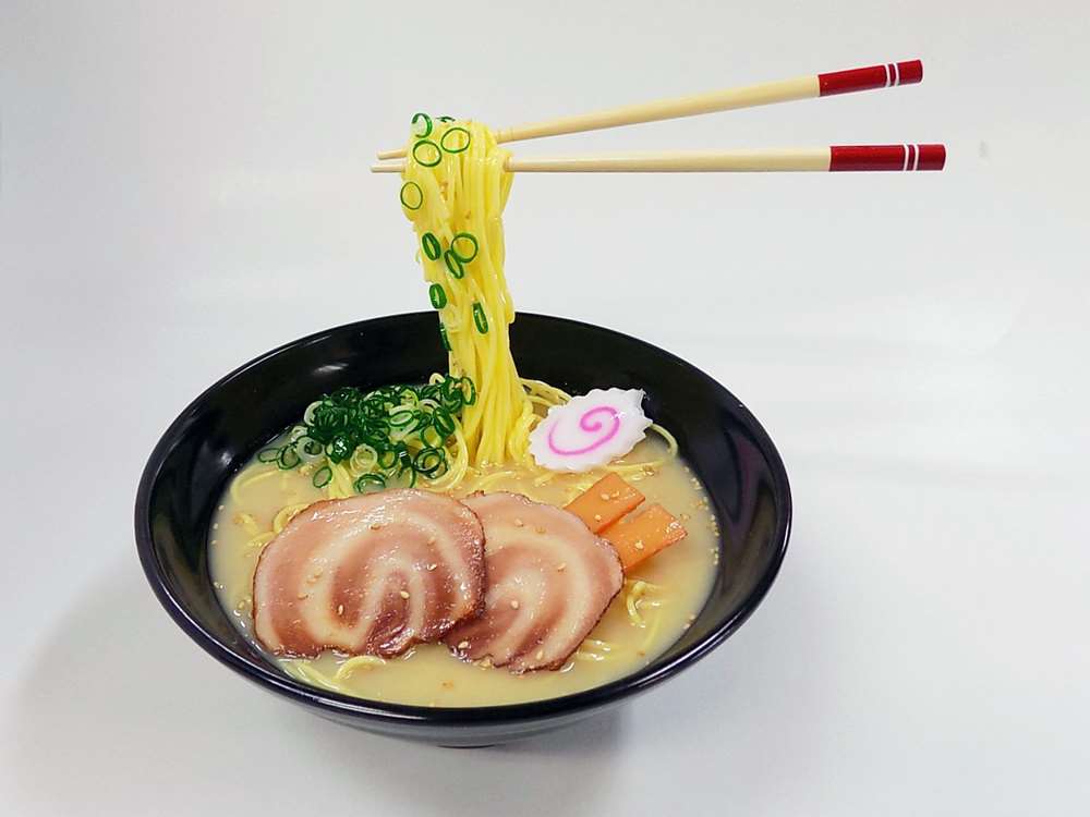 食品サンプルラーメン３セット 楽天市場】食品サンプル グッズ こぼれちゃったラーメン【送料