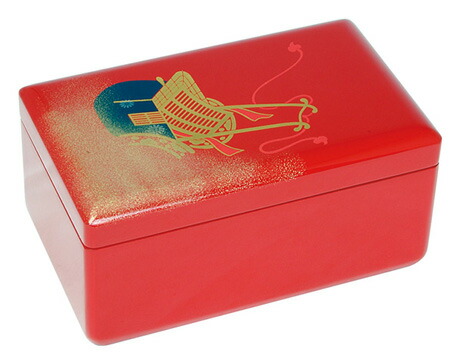 会津塗　宝石箱　桜　オルゴール 18弁・23弁・30弁】会津塗宝石箱（桜） オルゴール 箱型 ｜株式