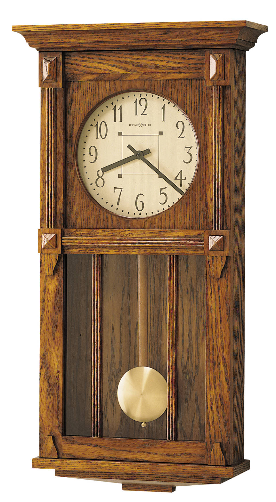ハワードミラー掛け時計 アメリカ製 ＨｏｗａｒｄＭｉｌｌｅｒ 620-185