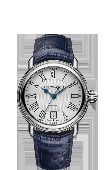 アエロウォッチ デイト 60900自動巻き メンズ AEROWATCH 【AEROWATCH】アエロウォッチ デイト 60900-2 自動