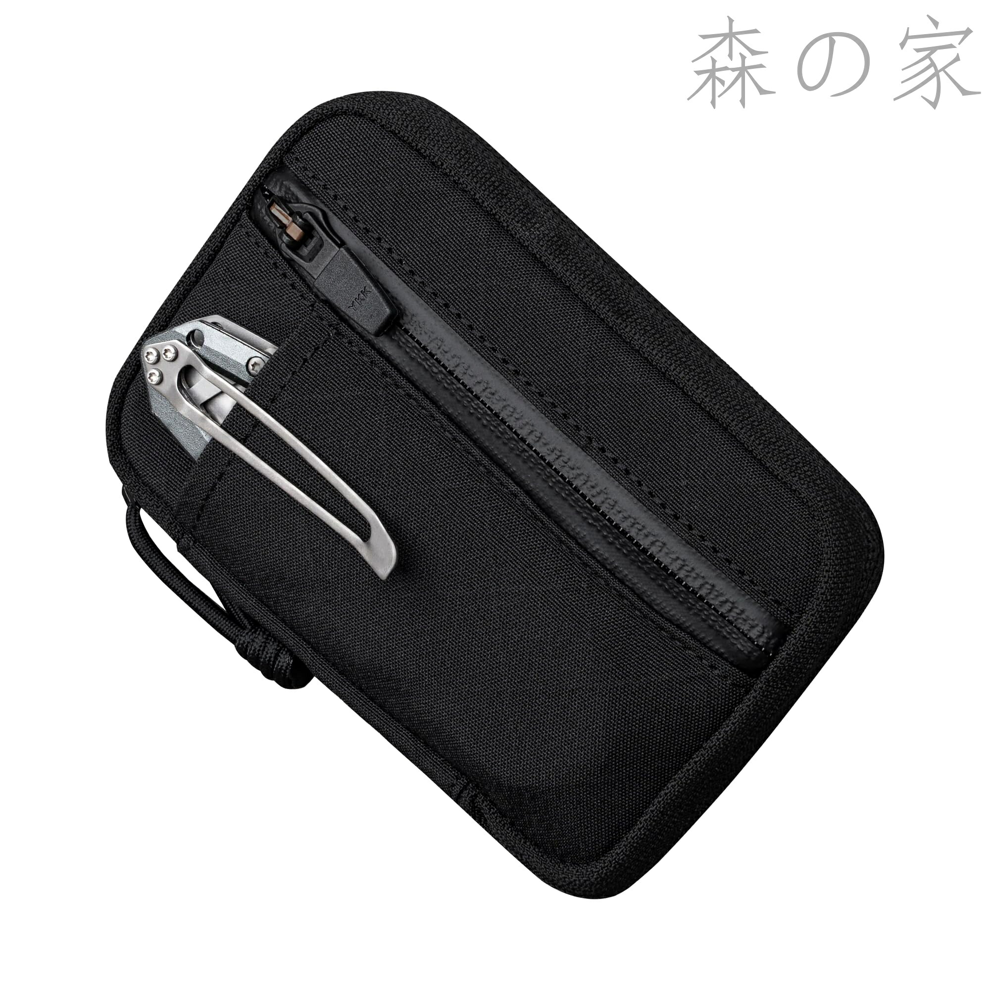 【送料無料】Pouch Pro 日常に持ち運べる収納ケース 小さな電子設備やケーブルを収納可能な小型ツールポーチ YKKファスナーを採用 日常使いや旅行にぴったり 撥水性と紫外線防止を両立したAxogrid 300D素材採用 普段使い 旅行 EDC|森の家