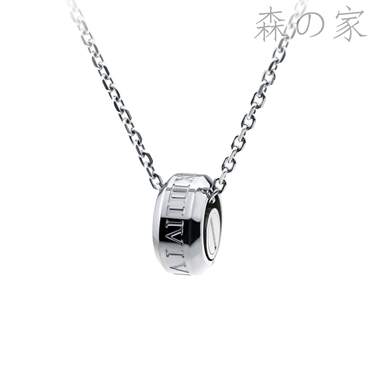 【送料無料】Memory] 遺骨ペンダント 遺骨ネックレス 手元供養 メモリアル 遺骨入れ ステンレス 316L メンズ レディース チェーン2本付き ローマ数字 円周率 π リング