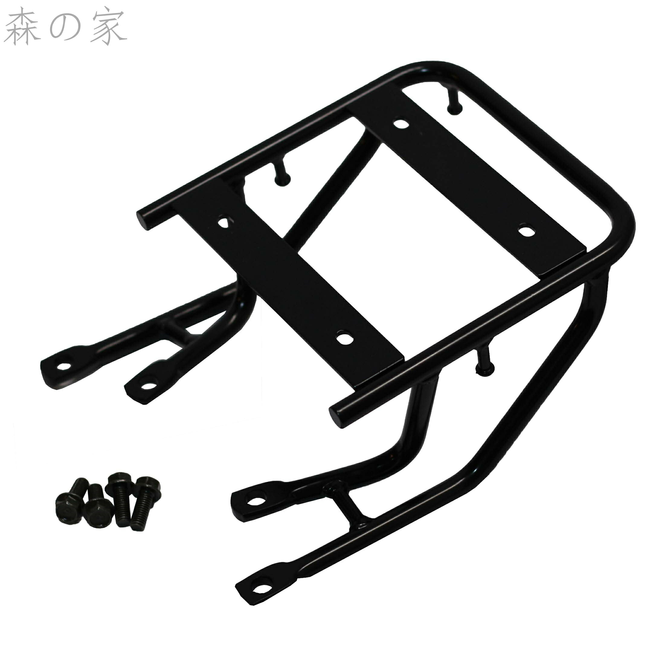 【送料無料】リアキャリア アクシスZ（AXIS Z）2BJ-SED7J/E31BE 取り付け ボルト付き 純正グラブバーにポン付 荷物を固定するフック付きリアキャリア 積載面約190ｍｍ 最大積載量5kg｜森の家