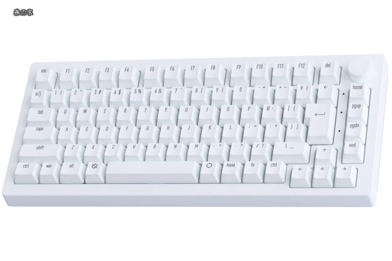 【貨物輸送無料】ラピッド銃の引き金 8000サイクル ゲーミングキーボード 5075S HE JP Moon Light White 磁気取り替えっこ 75% 日本語取り合わせ JIS足がかり SnapKeys (SOCD)相応う Mac Windows両相応う