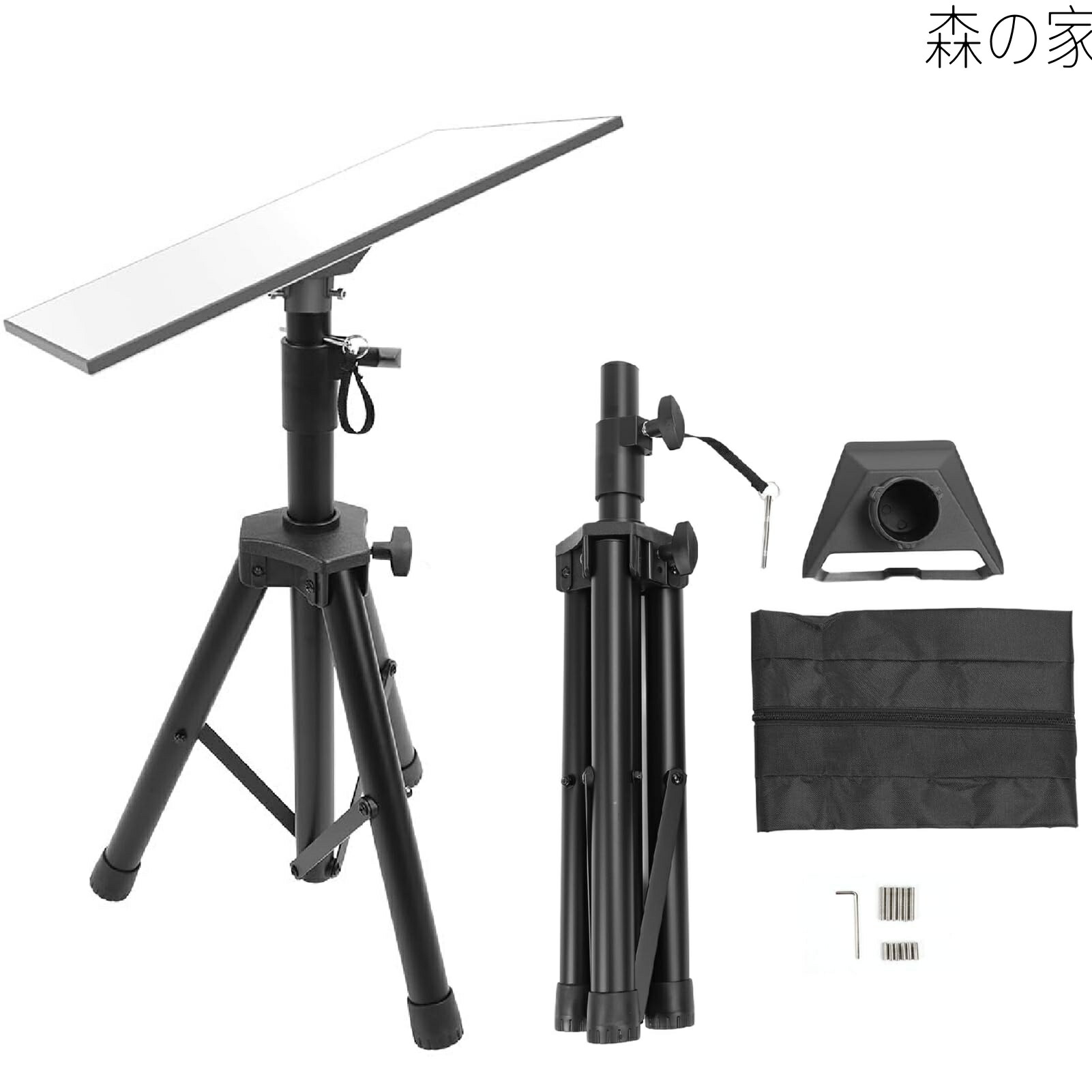 3 三脚架照明ランプ、2.2-4.7 フート自然調整能力のあるな 照明ランプマウント、Starlink 煙管アダプタ付き添い人、Starlink Gen 3