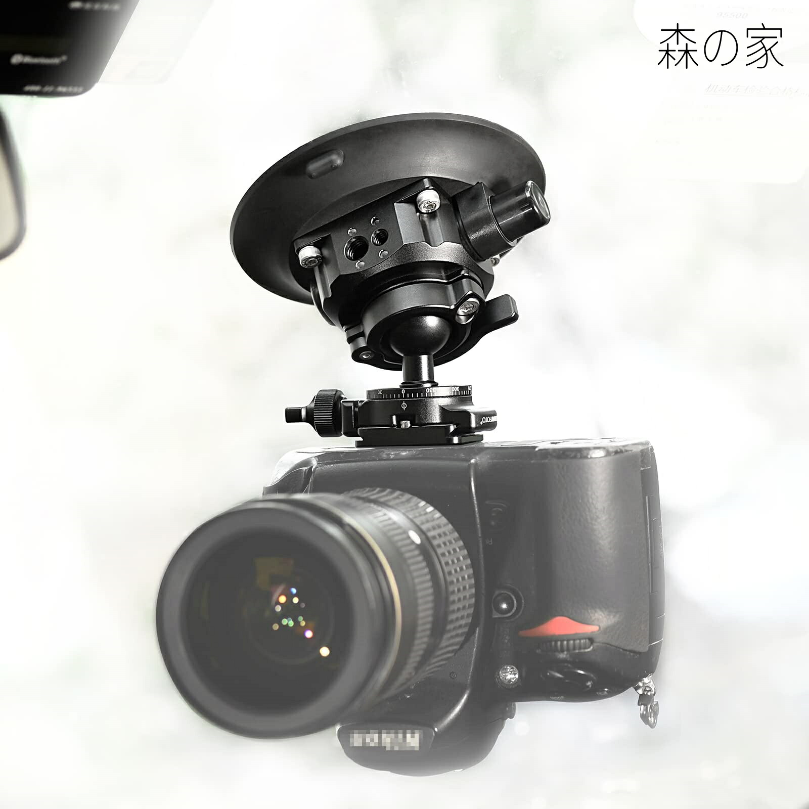-01 写真機用吸盤一揃いの道具 親しさ雲台 アルカスイス くっ付ける 車用 サクションカップマウント 耐荷重10kg