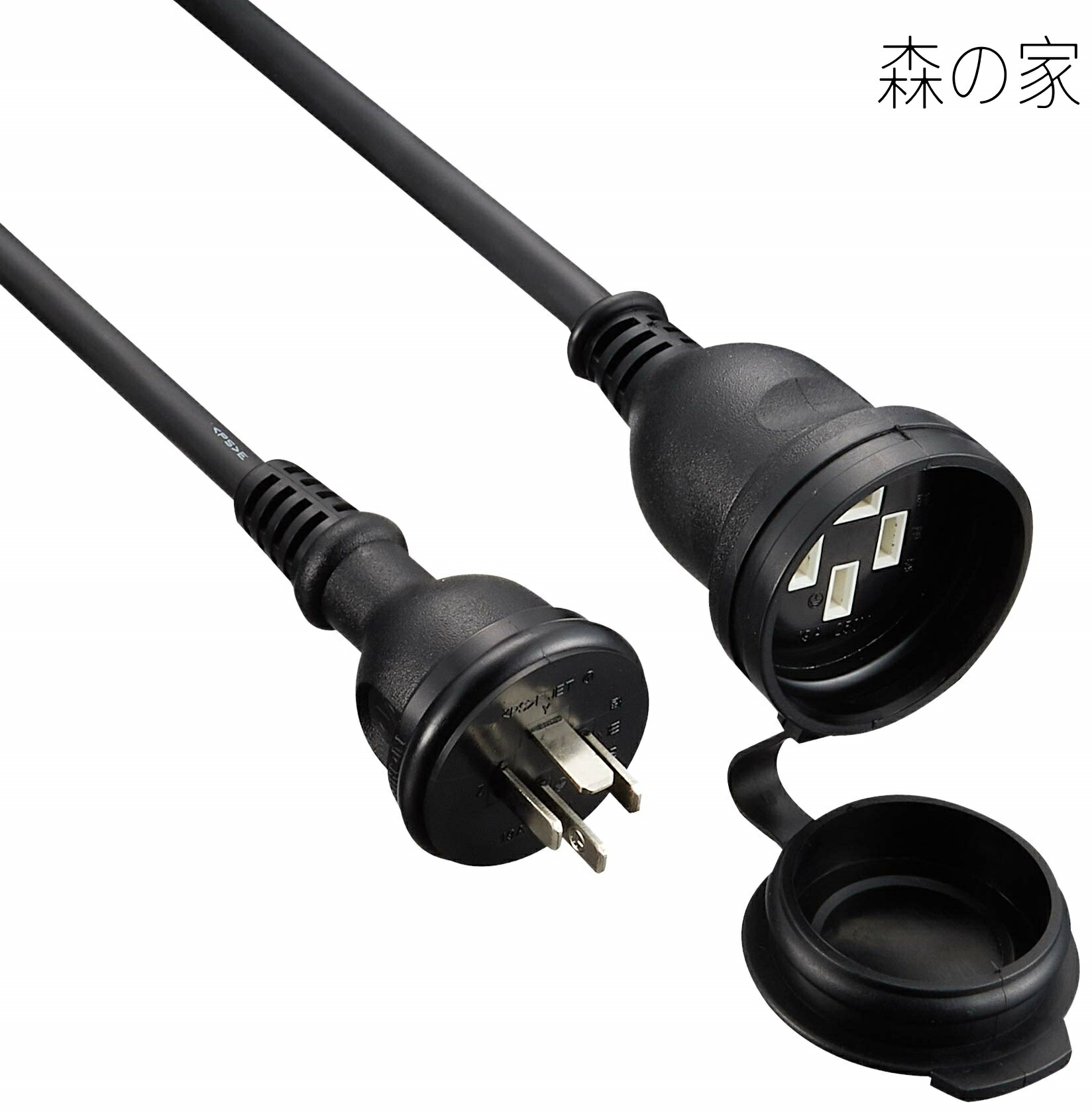 【貨物輸送無料】三相200V押しひろげる吊りひも 黒いこと 10m T4P20AW10