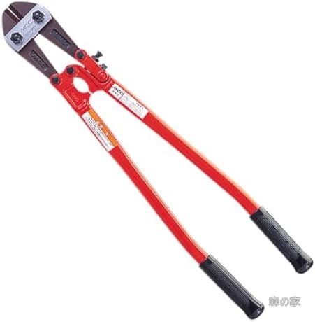 【送料無料】ボルトクリッパ 特製 600mm 切断能力80HRB 10mm 20HRC 9mm 31HRC 8mm 40HRC 8mm 特殊鋼刃 鉄パイプハンドル 業務用 高耐久 ヘビーデューティー｜森の家