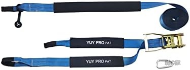 【送料無料】結一産業 ラッシング武蔵 アイ型ベルトタイプ 荷締めベルト 6m&times;50mm幅 LAIB6m 2サイズ一体 長さ調整可能 プロ現場 アウトドア 引っ越し 固定ベルト｜森の家