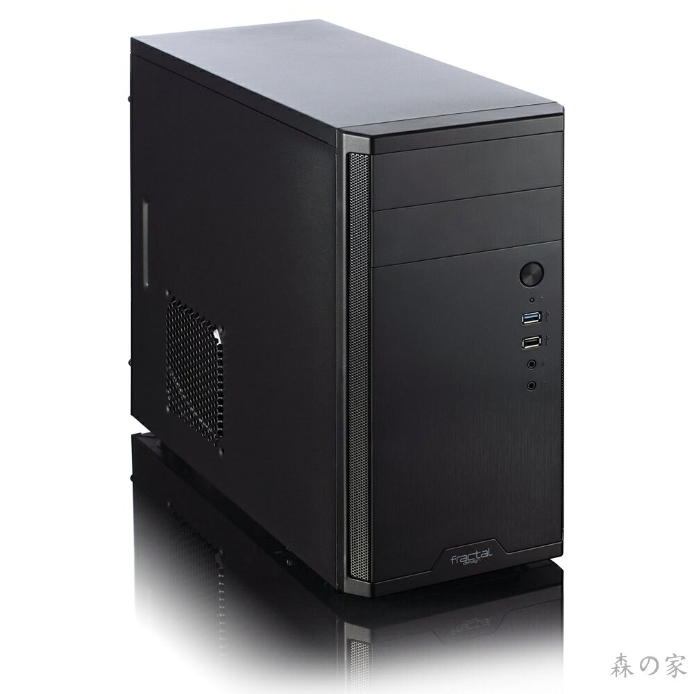 【送料無料】Fractal Design Core 1100 マイクロタワー型PCケース CS4792 FD-CA-CORE-1100-BL ブラック