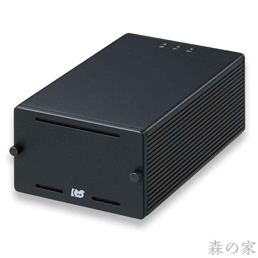 【送料無料】ラトックシステム USB3.2 Gen2 RAIDケース(2.5インチHDD/SSD 2台用・10Gbps対応) RS-EC22-U31RA|森の家