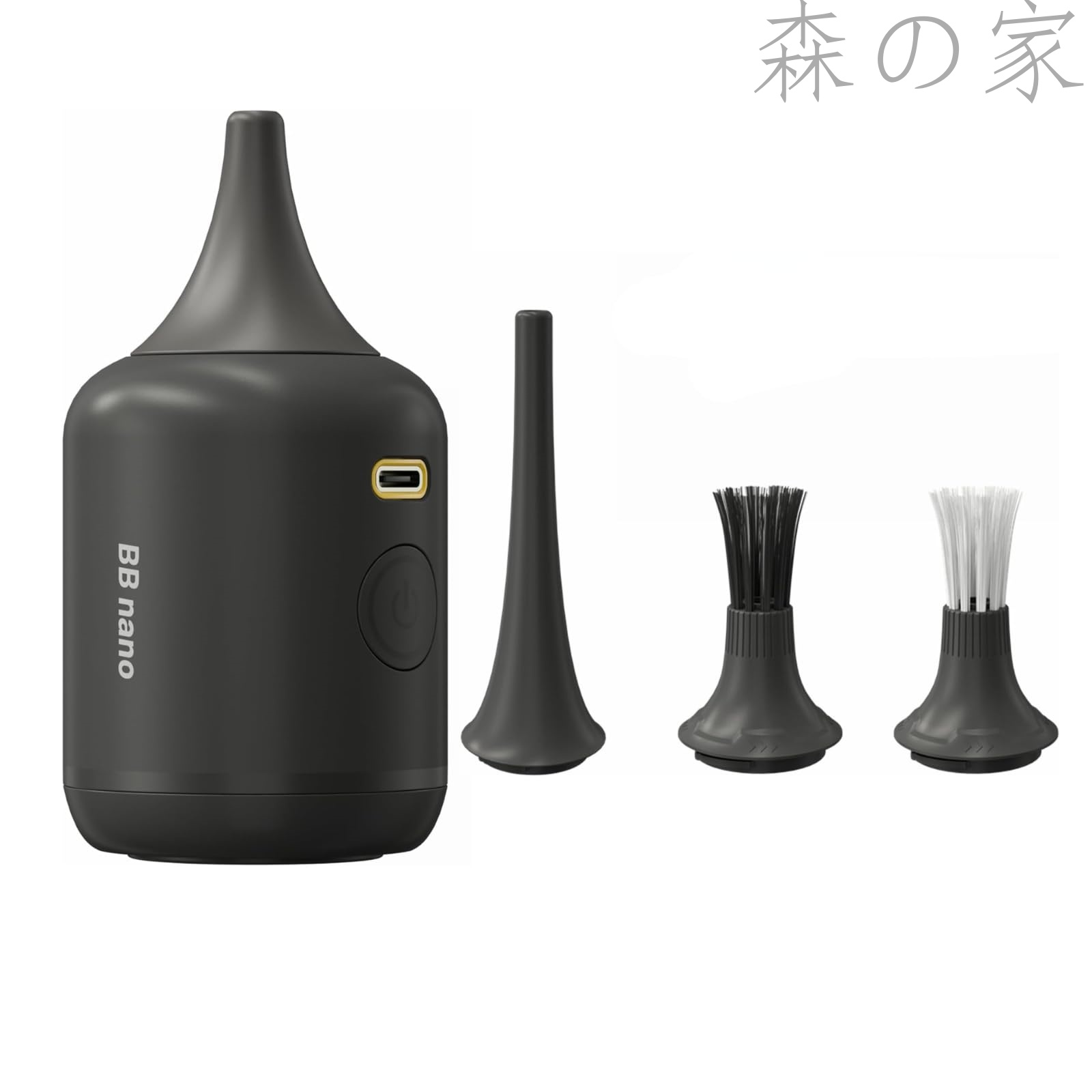 【送料無料】Nanoポータブル多用途電子写真用エアーブロワー セット NIA008 拡張クリーニングキット付き｜森の家