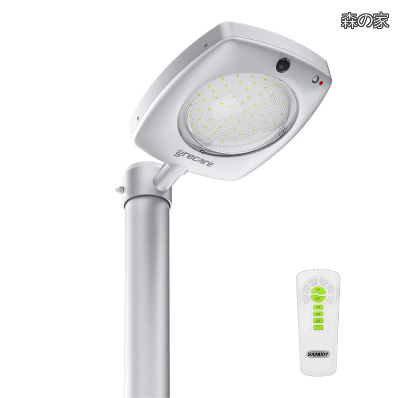 【貨物輸送無料】ソーラー LEDソーラー点火装置 18w 約3000ルーメン 100Wマーキュリー灯好いかげんに お日さま発生 暮夜自動小銃点灯 人感検知器 IP65雨合羽 耐塩形 架線工事不必要 方面点火装置物の具 室外 街燈 外灯