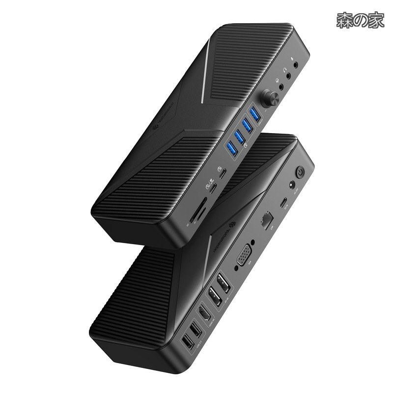 【貨物輸送無料】USB C 縛ステイション 20 インチ 1 Type C Dock 4画面最終生産物 4K HDMI/DP/VGA最終生産物 10Gbps USB3.2 GEN2 PD60W\u002618W申し受ける界面/RJ45/3.5粍 オーディオ+マイクロホン+ 2