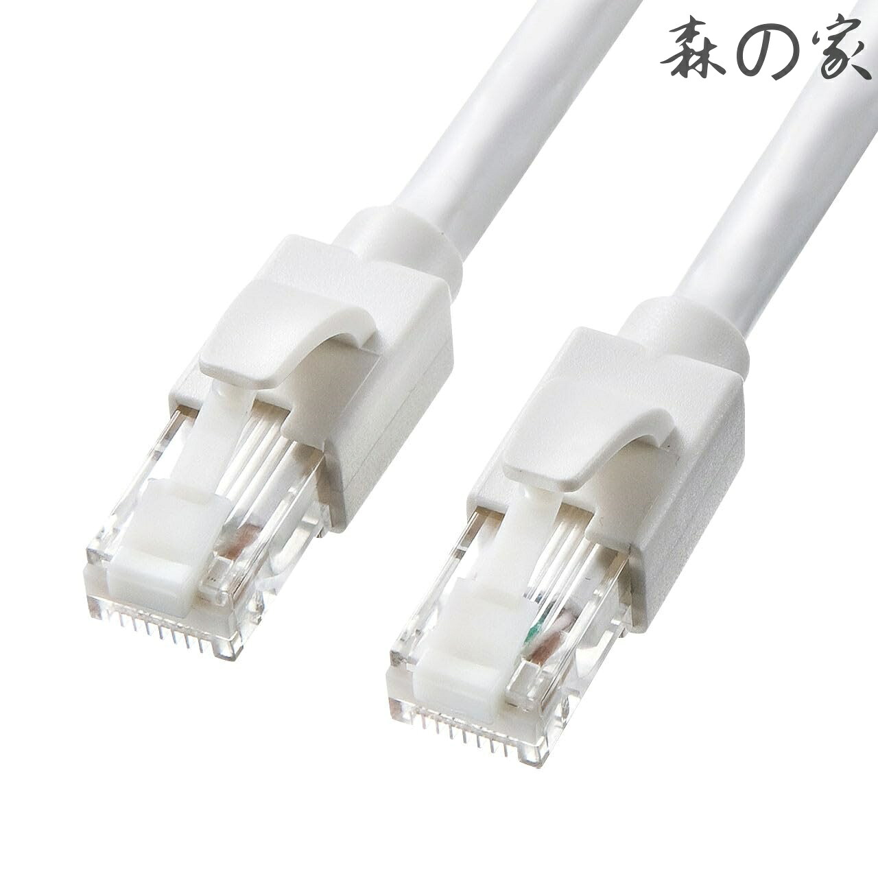 【送料無料】LANケーブル(ホワイト・20m) KB-T6ATS-20W