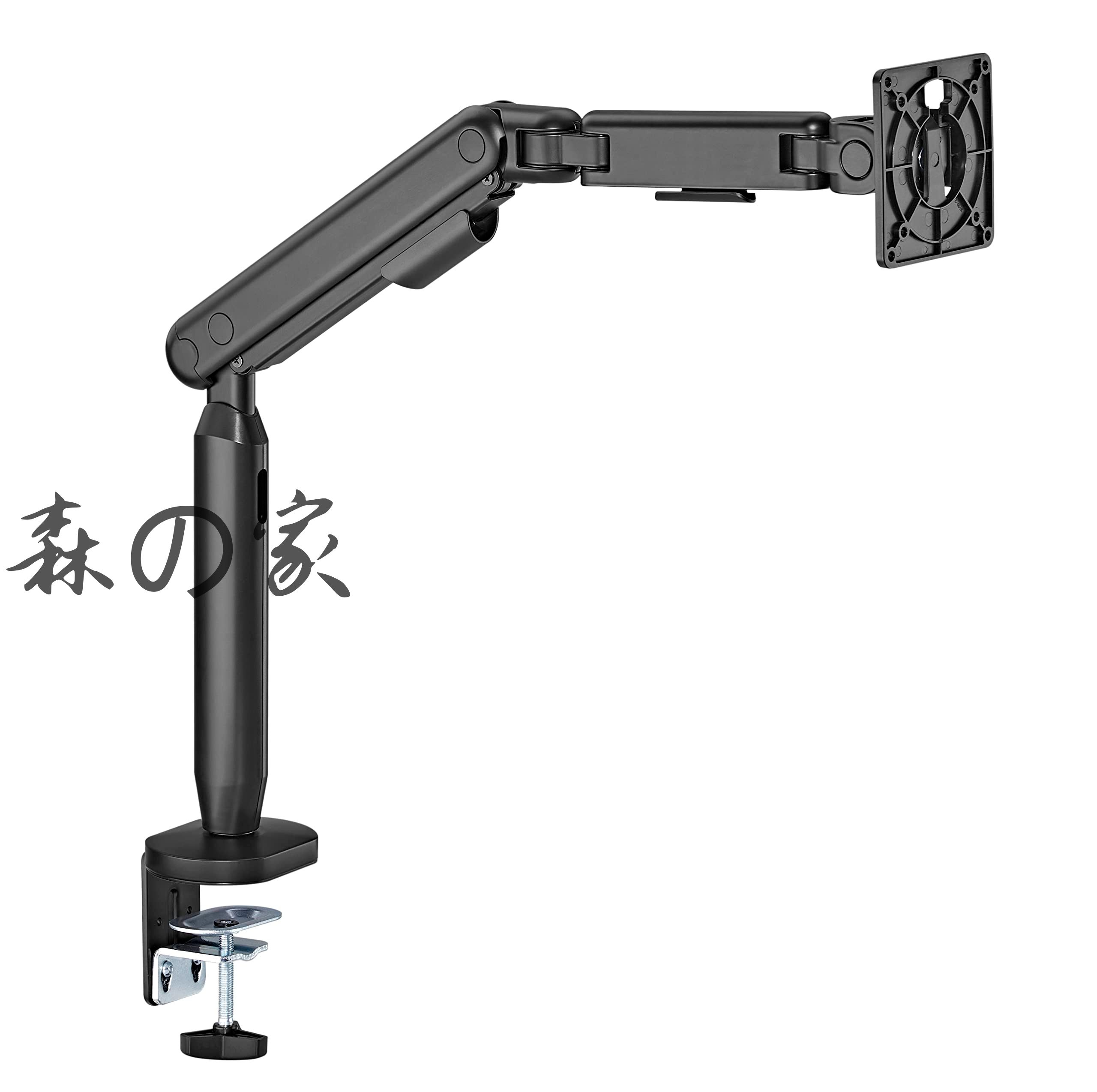 【送料無料】17～35インチ対応 耐荷重3～11kg VESA 75x75mm 100x100mm対応 メカニカルスプリング式 多角度調節 多関節調節 ケーブル収納 ブラック ALZARM-F1 (ALZARM-F1) 9,060円