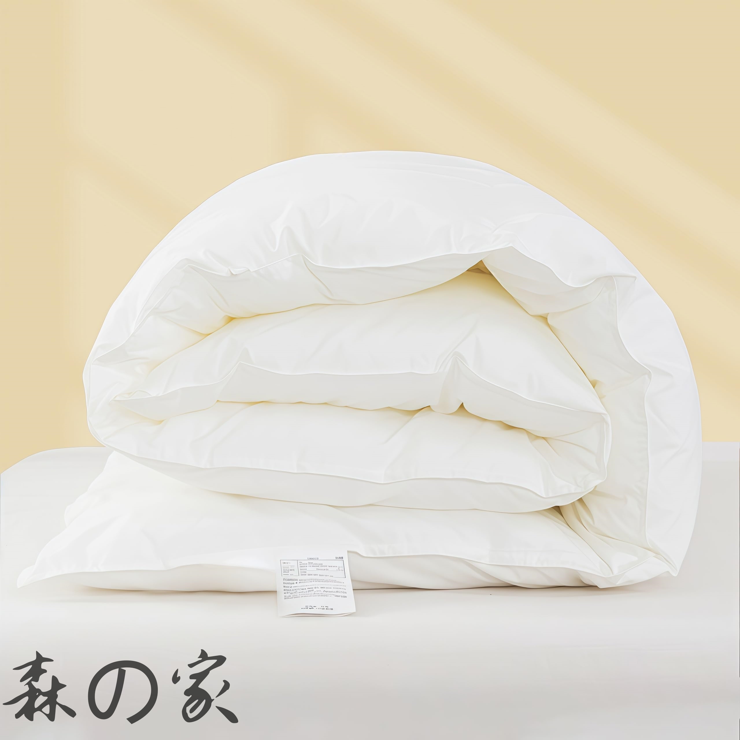 ATOPEN 人工羽毛掛け布団 セミダブル 冬用 充填量1.7kg ホワイト 送料無料】人工羽毛布団 掛け布団 セミダブル 春夏向けのかけ布団