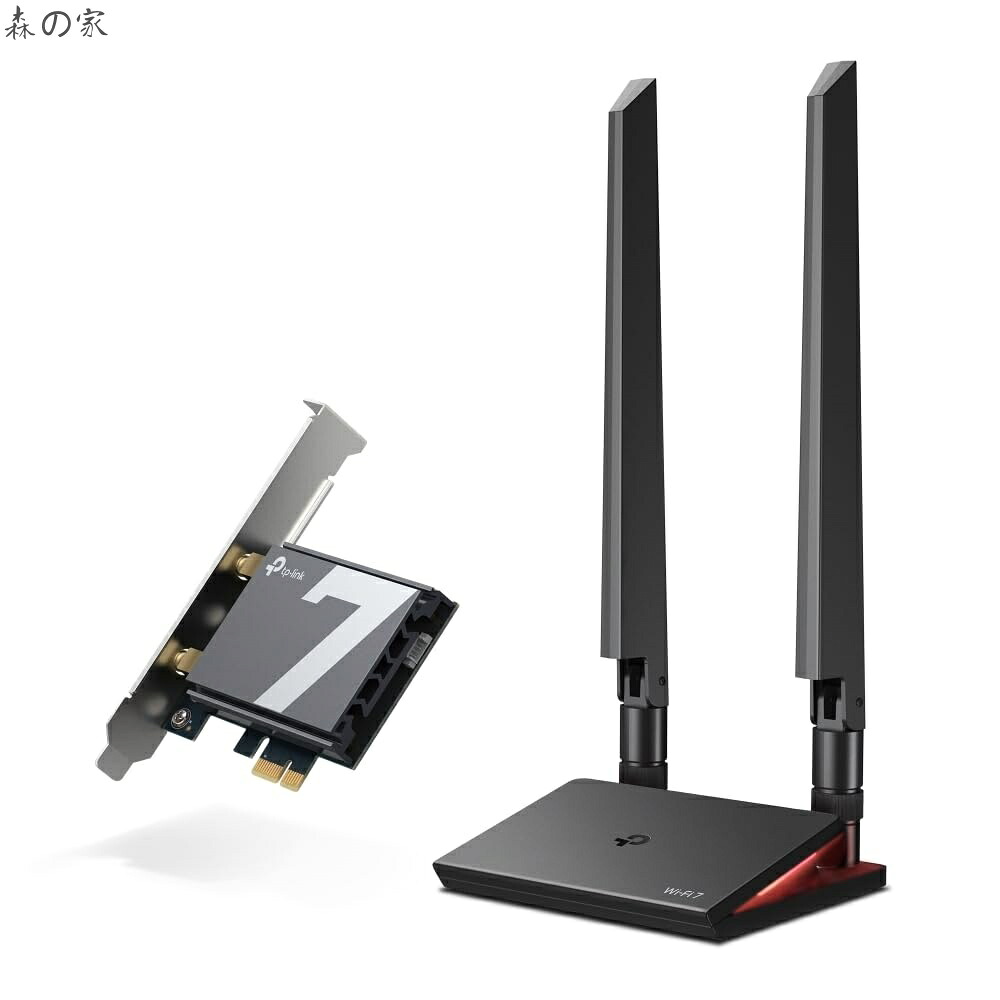 【送料無料】WiFi 7 Bluetooth 5.4 対応 PCIeアダプター Archer TBE550E/A