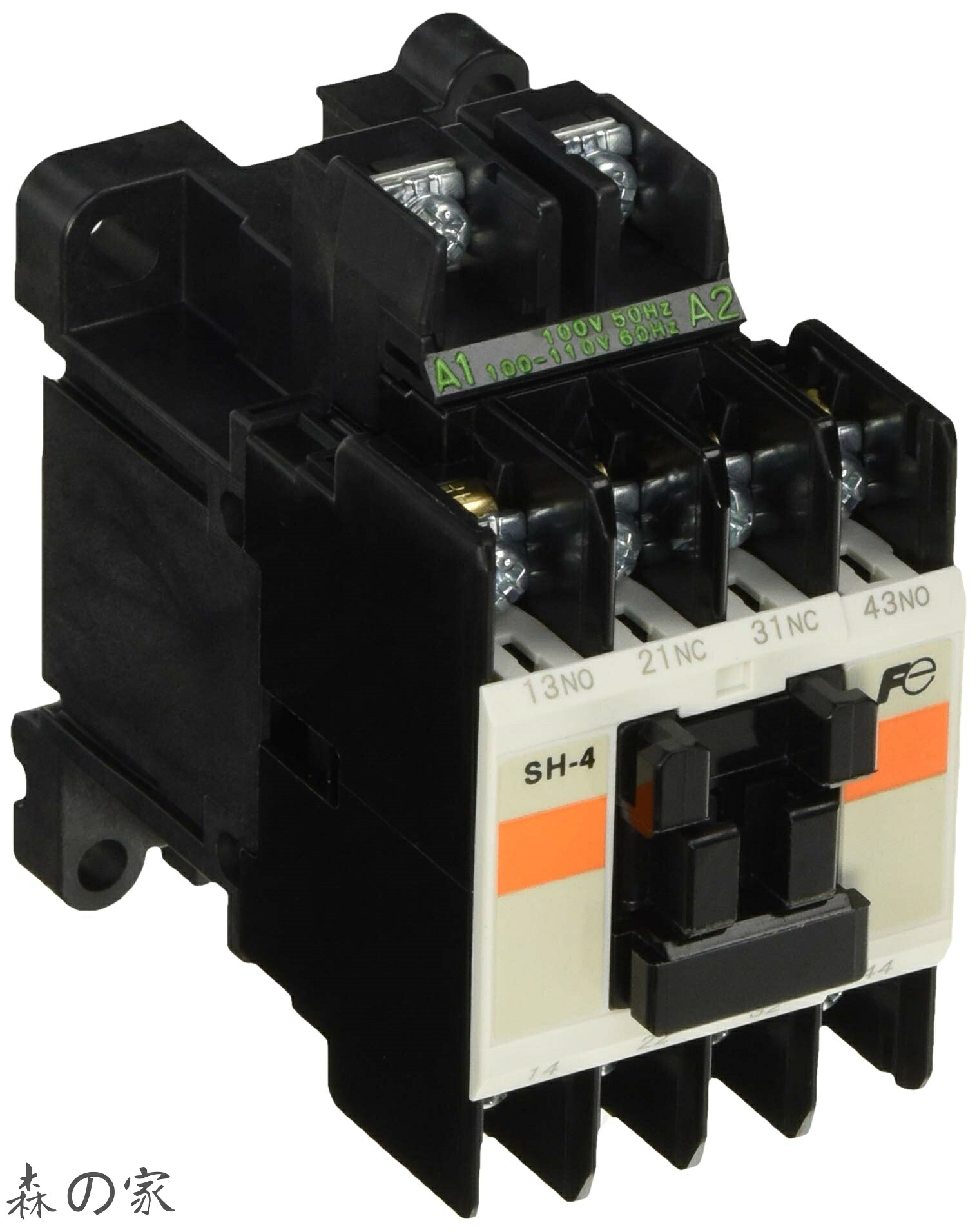 【送料無料】筒形ヒューズ SH-4 コイルAC100V 2A2B