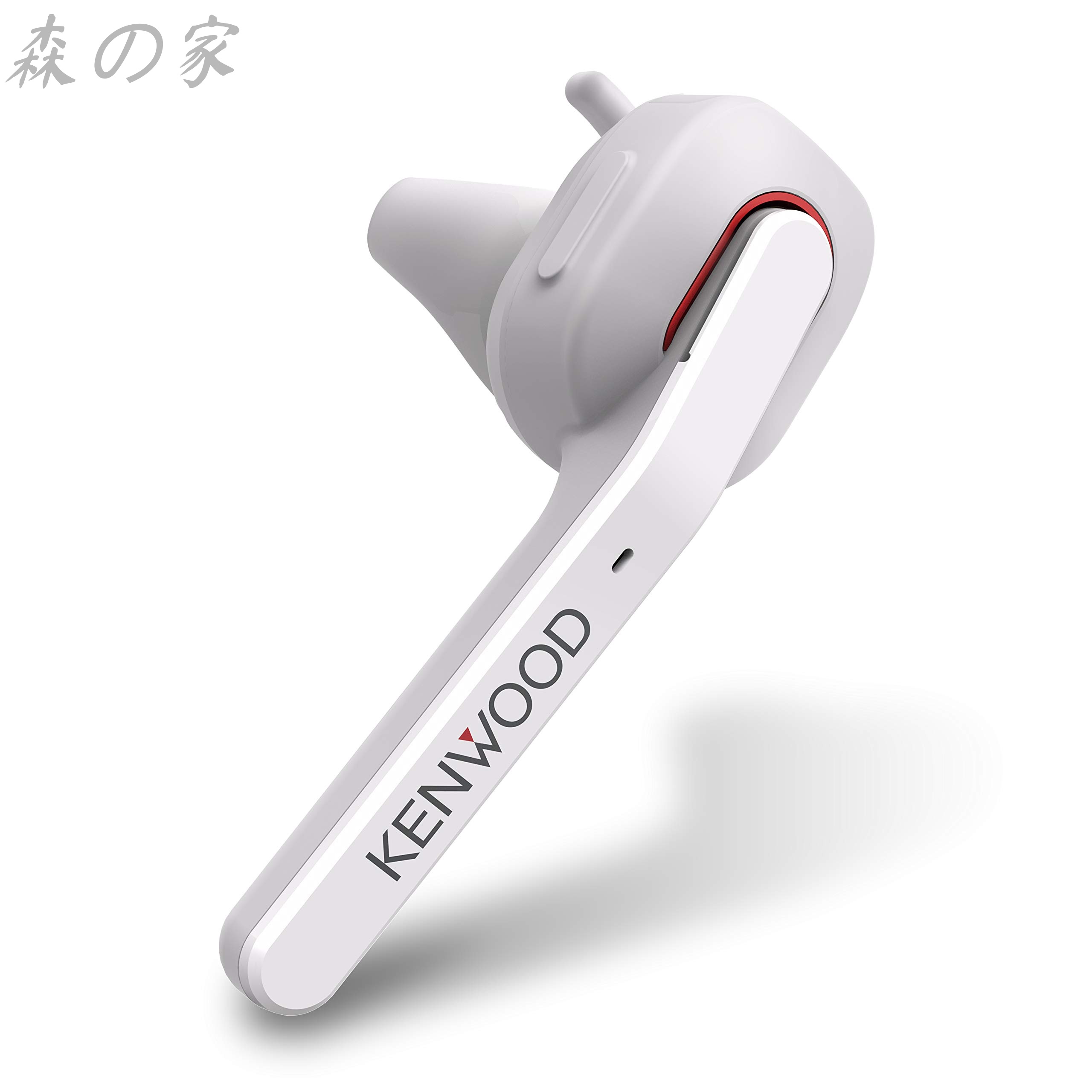 【送料無料】KENWOOD KH-M500-W 片耳ヘッドセット ワイヤレス Bluetooth マルチポイント 高品位な通話性能 連続通話時間 約7時間 左右両耳対応 ハンズフリー通話 テレワーク テレビ会議 ホワイト 7,089円