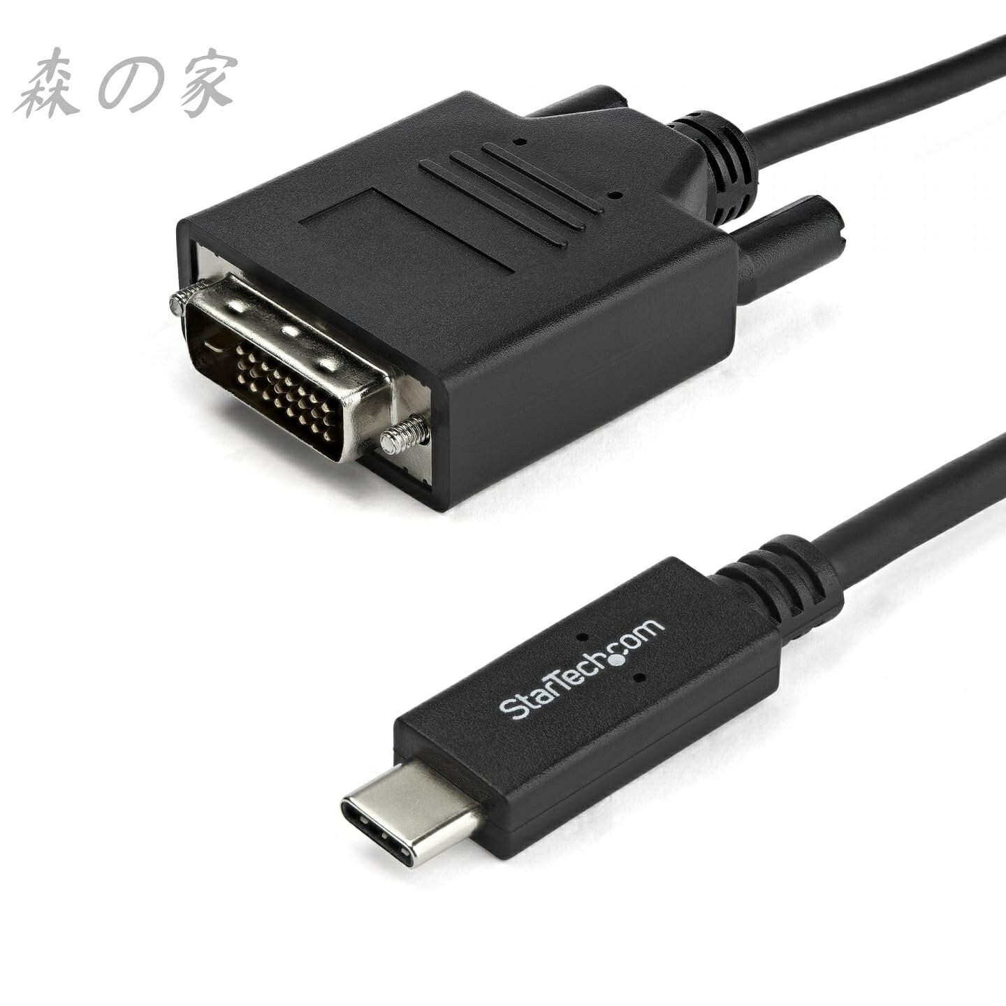 【送料無料】USB-C - DVIケーブル 2m 1920x1200対応 ブラック CDP2DVIMM2MB