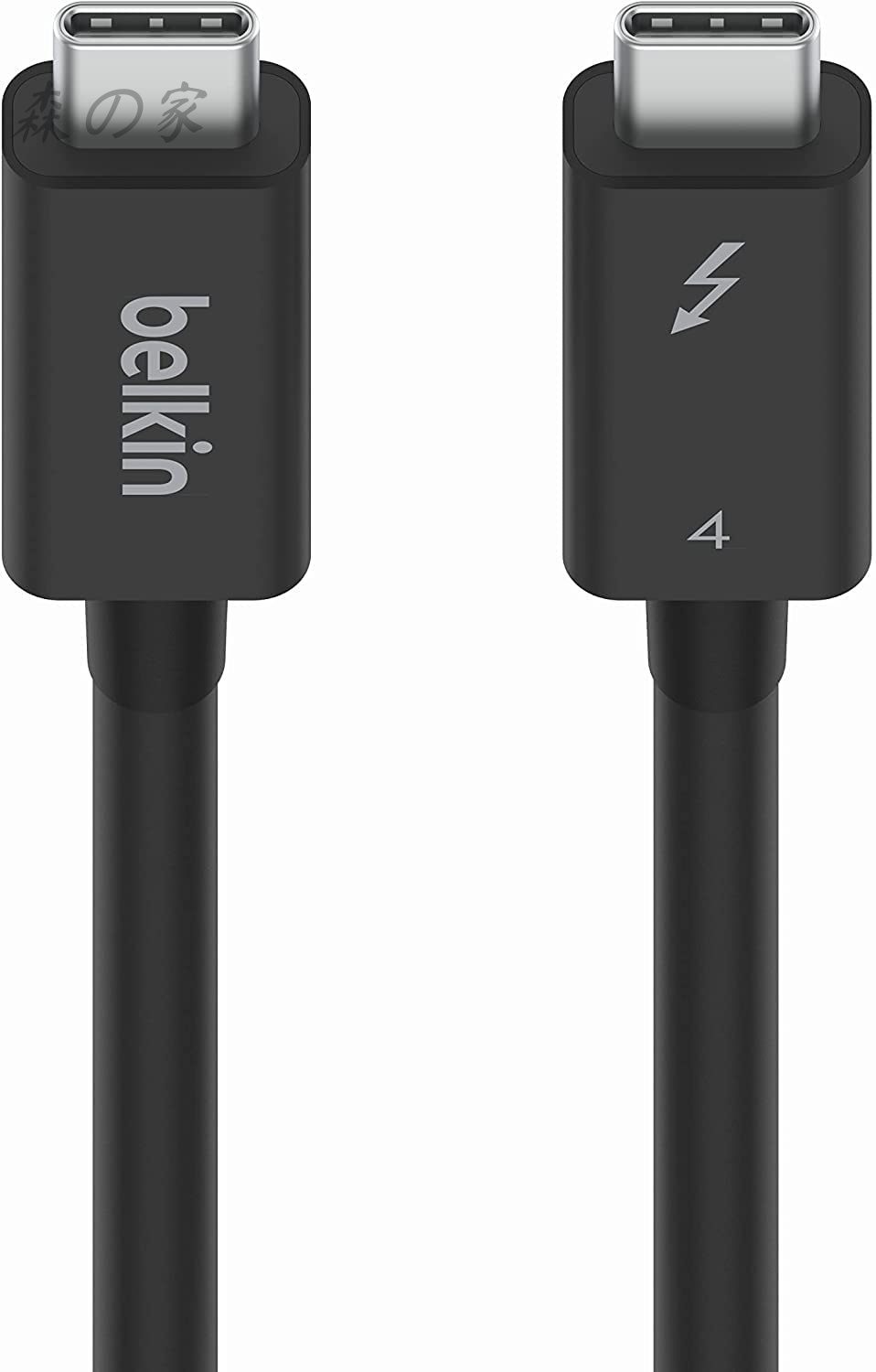【送料無料】4 ケーブル 40Gbps 高速転送 100W PD対応 8K映像出力 USB4準拠 USB-C 互換 インテル認証 USB-IF認証 2m ブラック INZ002bt2MBK 7,226円