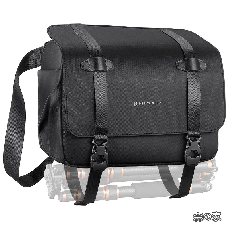 【送料無料】Concept カメラバッグ ショルダーバッグ カメラショルダーバッグ おしゃれ 一眼レフカメラバッグ 10L 仕切り付き 防水 軽量 手提げ/ショルダー カメラケース カメラアクセサリー/小物入れ収納用バッグ 旅行/出張/アウトドア撮影用バッグ 保護 コンパクト｜森の家