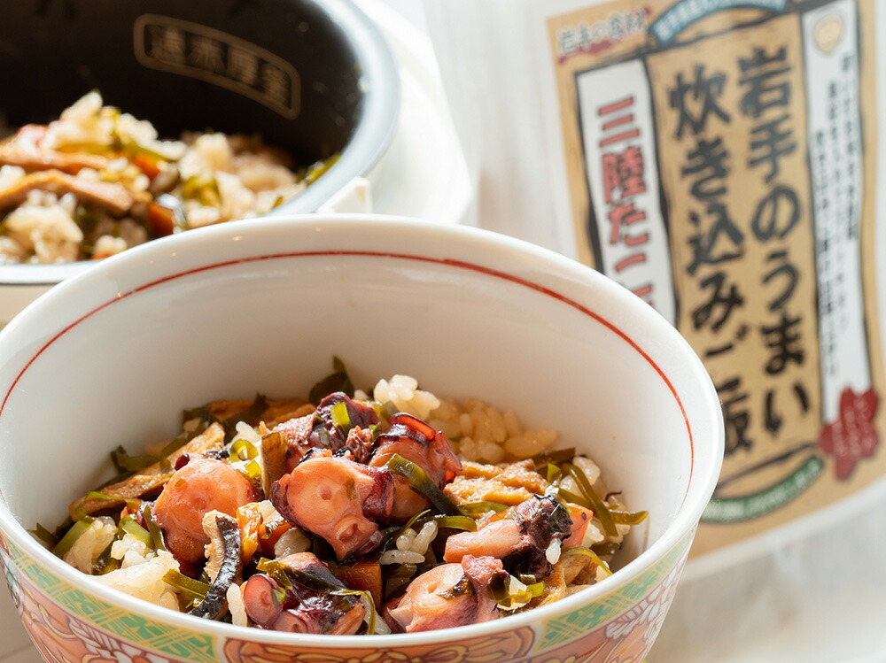 楽天市場 岩手のうまい炊き込みご飯 たこめし 盛岡手づくり村