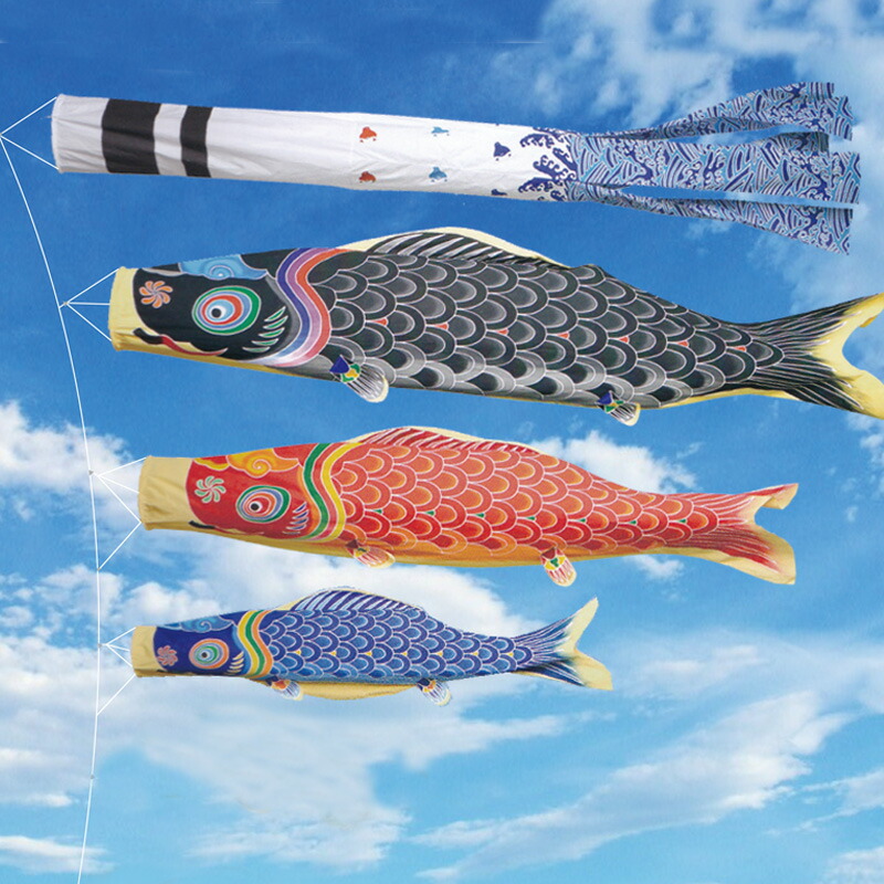 楽天市場】【名古屋節句飾 伝統的工芸品】天 手描き本染め鯉 2.7
