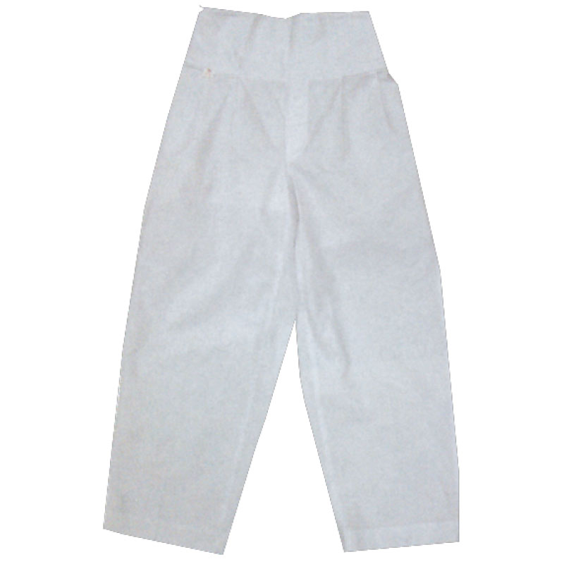 【お祭り用品・衣装】本ダボズボン 子供用 白 5・7号 D5270