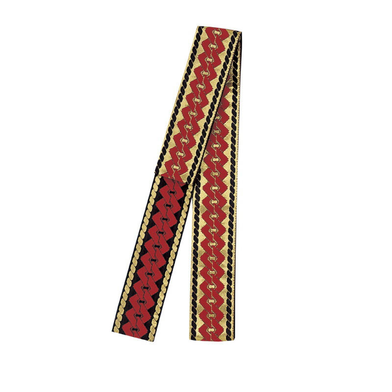 お祭り用品 袢天帯 260cm 吉原 金/黒 14 E8050