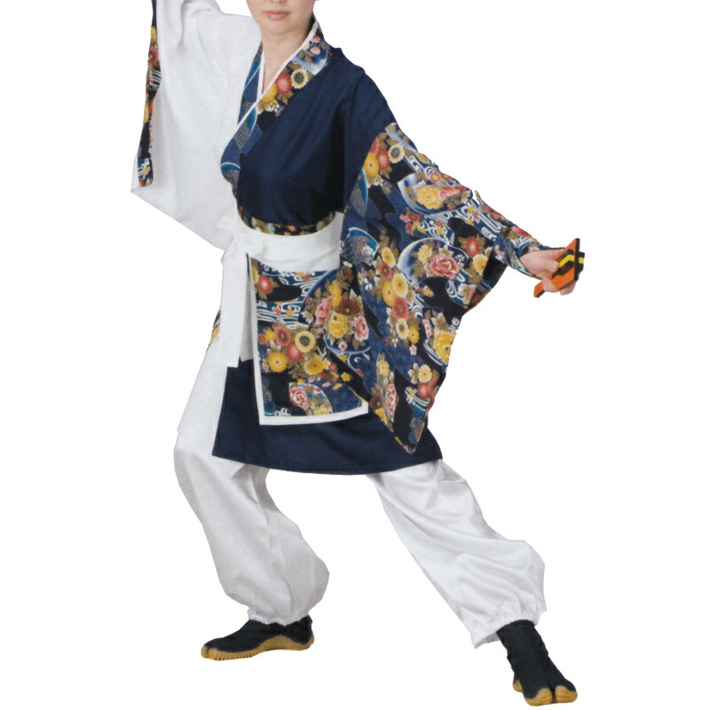 よさこいお召しもの B8547【よさこい/舞踊お召しもの/祭備品/祝賀会/儀式用小物】【はっぴ・はんてん・半被・袢纏】