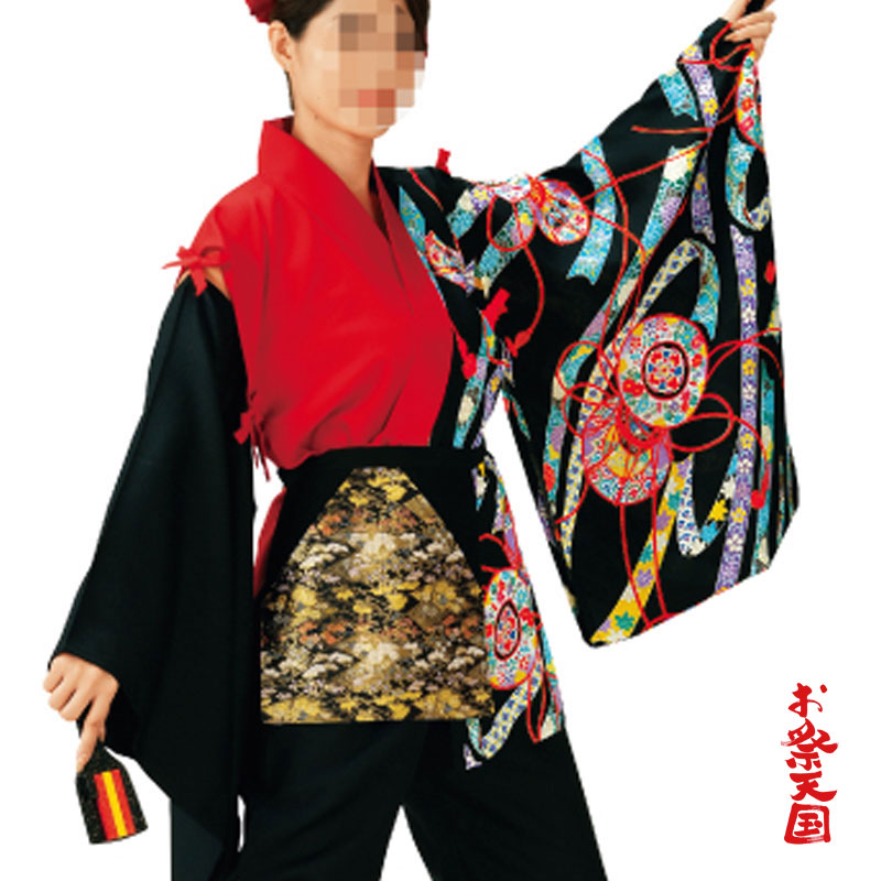 【よさこい御召しもの】【よさこい】長袢天 C60011 成年者用 【御祭り設備/祭設備/御祭り/御祭り小物】