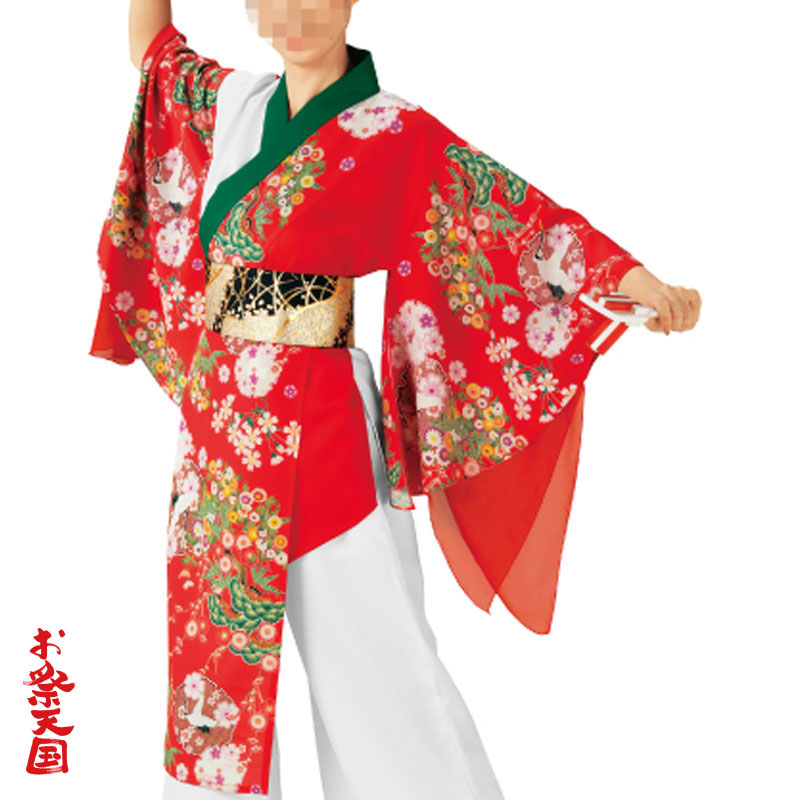 【よさこい御召しもの】【よさこい】よさこい御召しもの 上張りレディース【御祭り設備/祭設備/御祭り/御祭り小物】C60020